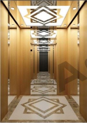 Luksuslikult sisustatud lift koos masinaruumiga